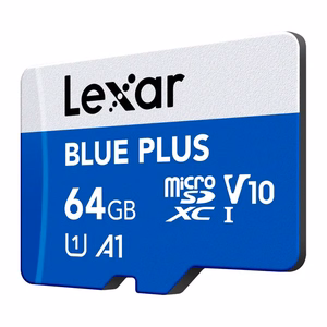 Muistikortti microSDXC 64GB UHS-I sovittimella LMSBLPL064G-BNANG Lexar
