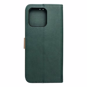 Vihreä ja kullanvärinen Split Book -lompakkokotelo Motorola G57 POWER -puhelimelle