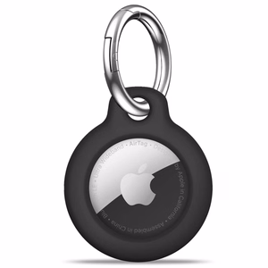 Tech-Protect Rough 4-pack Suojakuori Apple AirTag 1 / 2 -lle - musta