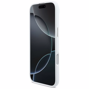 BMW M Silicon Horizontal Line MagSafe Case for iPhone Air - White