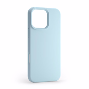 Etteri Silicone Mag case for iPhone 16 Pro 6,3" light blue