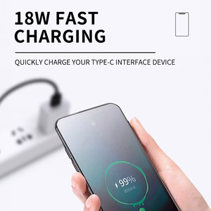 Wozinsky WNBAA 4in1 kaapeli 2x USB-C 1x USB-A 1x Lightning 60W 1 m - musta