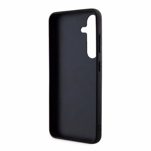 Karl Lagerfeld Fixed Glitter Ikonik Logo Metal Pin Suojakuori Samsung Galaxy A35:lle - hopeinen