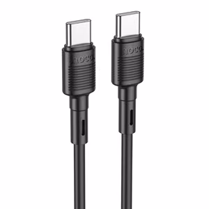 Hoco X83 60W Type-C to Type-C 1.0m USB-kaapeli, musta