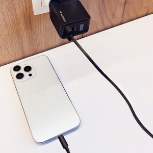 Charger Wozinsky "GaN" Black 20W (USB / USB-C)