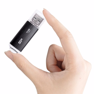 SILICON POWER Blaze B02 USB-muistitikku 16 GB USB Type-A 3.2 Gen 1 (SP016GBUF3B02V1K) musta