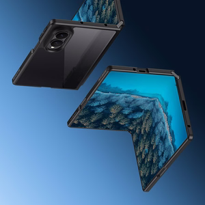 Dux Ducis Aimo -suojakuori Samsung Galaxy Z Fold 8 Wide -puhelimelle, musta