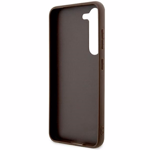 Guess 4G Stripe Collection suojakuori Samsung Galaxy S24+:lle - ruskea