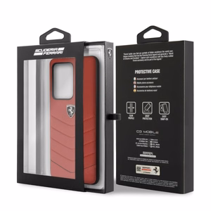 Ferrari Hardcase FEHQUHCS69RE S20 Ultra G988 punainen/punainen Heritage
