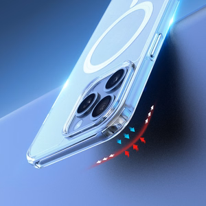 DUX DUCIS Clin Mag Suojakuori MagSafe-yhteensopiva iPhone 16 Pro Max:lle - läpinäkyvä