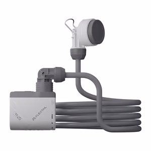 Flextail Tiny Shower kannettava suihku pumpulla (valkoinen)
