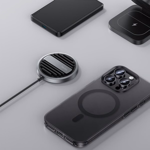 Benks Magnetic Lucid Armor Case -suojakuori (0067) Iphone 17:lle, musta (kameran ohjauspainike)