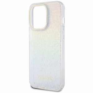Guess IML Faceted Mirror Disco Iridescent Suojakuori iPhone 15 Pro:lle - monivärinen