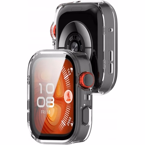 Tech-Protect Defense Suojakuori Huawei Watch Fit 4 Pro:lle - läpinäkyvä
