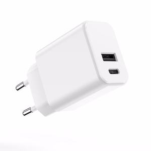 Setty charger 1x USB + USB-C 3A 20W white