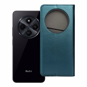 SMART MAGNETO Kirjasuojakuori XIAOMI Redmi 14c:lle tummanvihreä