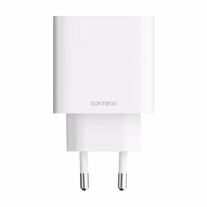 Cuktech A19 verkkolaite 30 W, USB-A- ja USB-C-liitännöillä – valkoinen