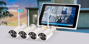 Kruger&Matz Connect C210 Tuya Wi-Fi-valvontakamerasarja