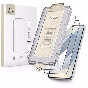 Tech-Protect Quick Set+ panssarilasi Samsung Galaxy S26:lle 2 kpl, musta