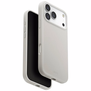 Uniq Lino Magclick Charging Suojakuori iPhone 17 Pro Max:lle - harmaa