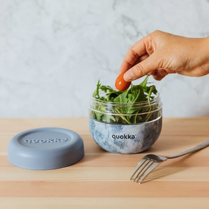 Quokka Bubble plastic food container, 500 ml, Zen