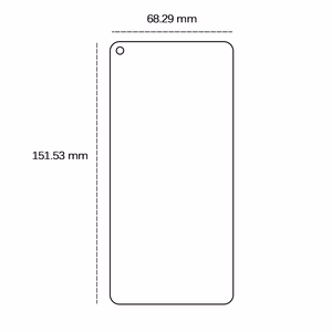 Tempered glass 2,5D for Realme 9 Pro Plus / Realme 9 4G / Oppo Reno 7 Lite / 7Z / 7 SE / 8 Lite / A93
