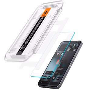 Spigen Glas.TR EZ Fit Karkaistu lasi 2-pakkaus Nothing Phone 3:lle - Läpinäkyvä
