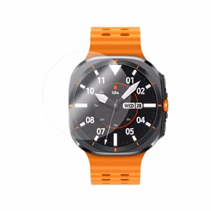 Fixed Protective Tempered Glass for smartwatch Samsung Galaxy Watch Ultra, 2pcs Clear