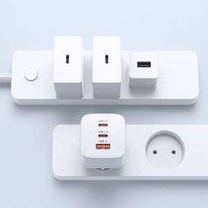 Wozinsky CGWCW 65W GaN Wall Charger USB-A / 2 x USB-C - White