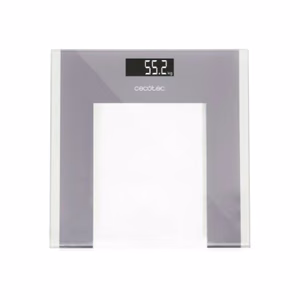 Cecotec Surface Precision Healthy – henkilövaaka, enintään 180 kg, harmaa/läpinäkyvä