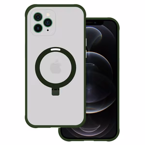 Tel Protect Magical Magsafe Stand Suojakuori iPhone 11 Pro:lle vihreä