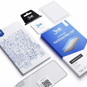 Karkaistu lasi 3mk Hard Glass Max Lite Apple iPhone 15 Plus musta