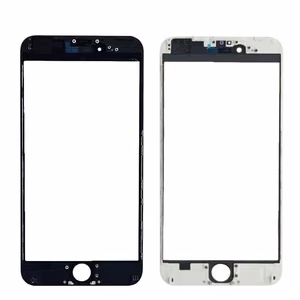 Apple iPhone 6 Plus LCD-näyttölasi kehyksellä ja OCA:lla valkoinen V3