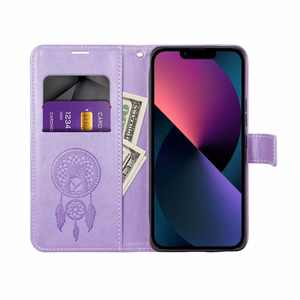 MEZZO-kirjakotelo IPHONE 17 unisieppari violetti