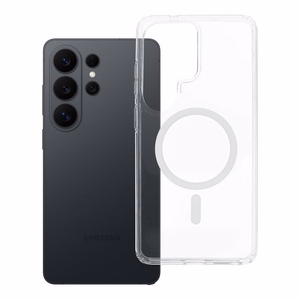 Suojakuori Samsung S26 ULTRA Forcell F-Protect Clear Hybrid Premium MagSafe-yhteensopiva läpinäkyvä