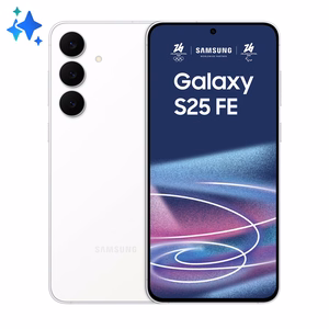 Samsung Galaxy S25 FE SM-S731B/DS älypuhelin 17 cm (6.7"), Dual SIM, Android 16.0, 5G, USB Type-C, 8 GB + 512 GB, 4900 mAh valkoinen