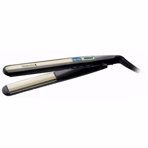 Remington Sleek & Curl S6500 – keraaminen hiusten suoristus- ja kiharrusrauta, enintään 230 °C, musta