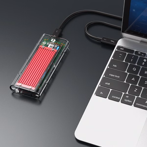 Orico TCM2-C3 M.2 NVME to USB-C 10Gb/s Disk Drive - Red