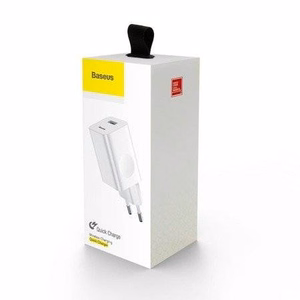 Mains Charger Baseus Charging Quick Charger USB 3.0 - white