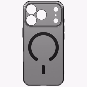 Uniq Airsuit Magclick Lataussuojakuori iPhone 17 Pro:lle - Musta