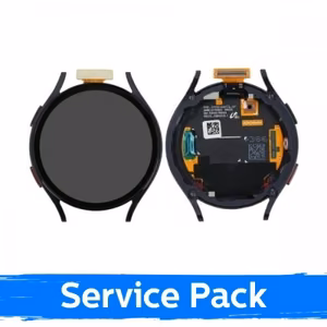 LCD-näyttö Samsung R940 Watch 6 44mm kehyksellä / Graphite / (Service Pack)