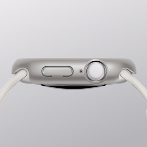 AmazingThing Minimal Protective Case for Apple Watch Series 11 46mm - Silver