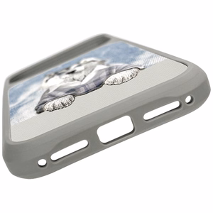 Nimmy Gentle Pets Series Dog MagSafe Suojakuori iPhone 17 Pro Max - Harmaa