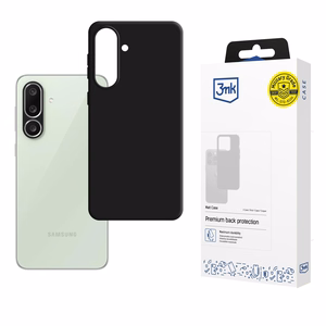 3mk Matt Case Samsung Galaxy M56:lle - matta musta
