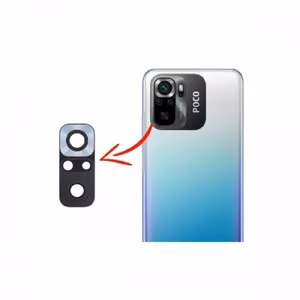 Takakameran linssi yhteensopiva Xiaomi Poco M5s takakameran linssi