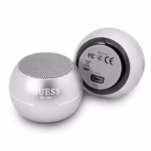 Guess Bluetooth-kaiutin GUWSALGEG Speaker mini harmaa/harmaa