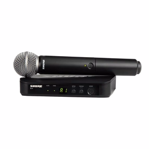 Shure BLX24E/SM58-H8E – langaton laulujärjestelmä SM58-mikrofonilla