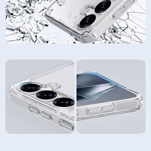Nillkin Nature TPU Pro Magneettinen Suojakuori MagSafe-tuella Samsung S25:lle - valkoinen