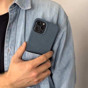 Eco Case Kotelo iPhone 12 Pro Max Silikonisuojus Puhelinsuoja Keltainen