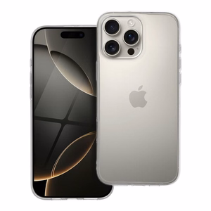 Läpinäkyvä 2 mm Suojakuori iPhone 16 PRO MAX:lle